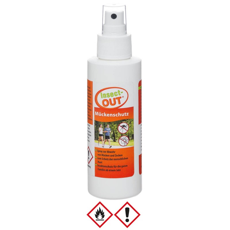 SPRAY INSECT-OUT 100ml PROTI KLOPOM IN KOMARJEM