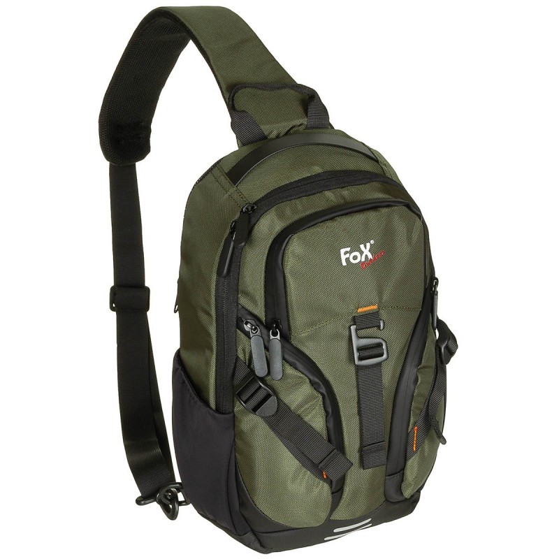 TORBA ZA ČEZ RAMO FOX ART. 30681B, 7L, ZELENA