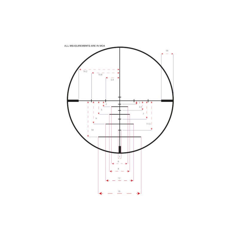 STRELNI DALJNOGLED KONUSPRO 550, 3-9X40