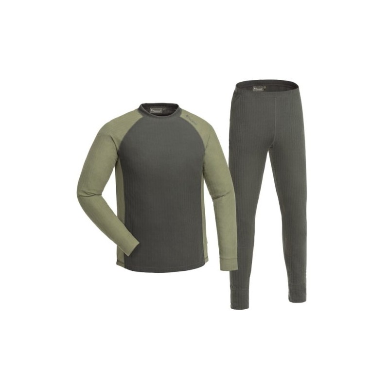 Komplet funkcionalnega spodnjega perila PINEWOOD 5408 FINNVEDEN  (temno zelena/olivno zelena) 