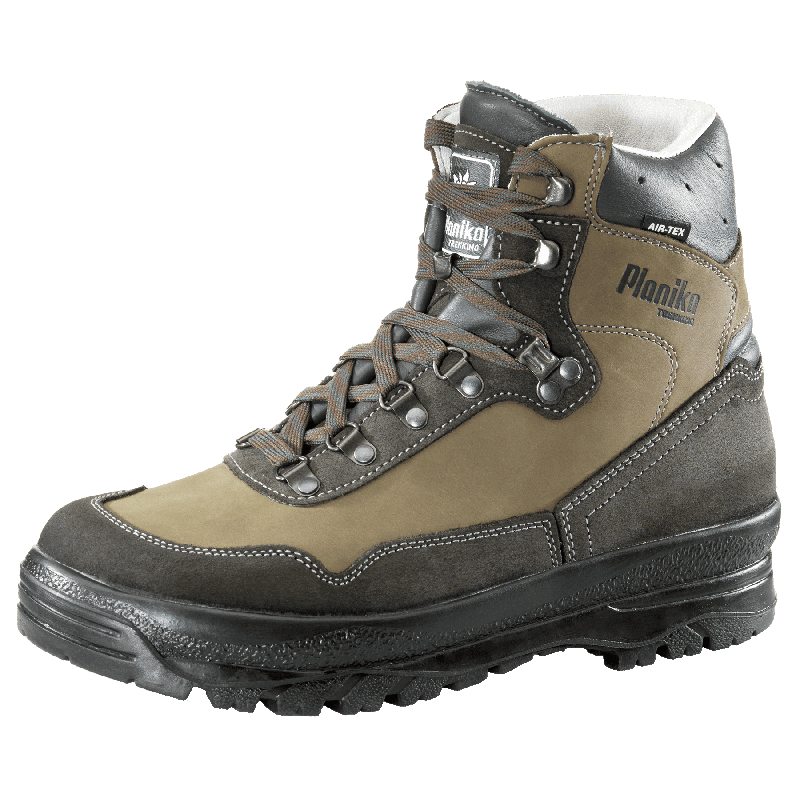 Pohodniški čevelj - gojzar PLANIKA Epir, zelenno-siva