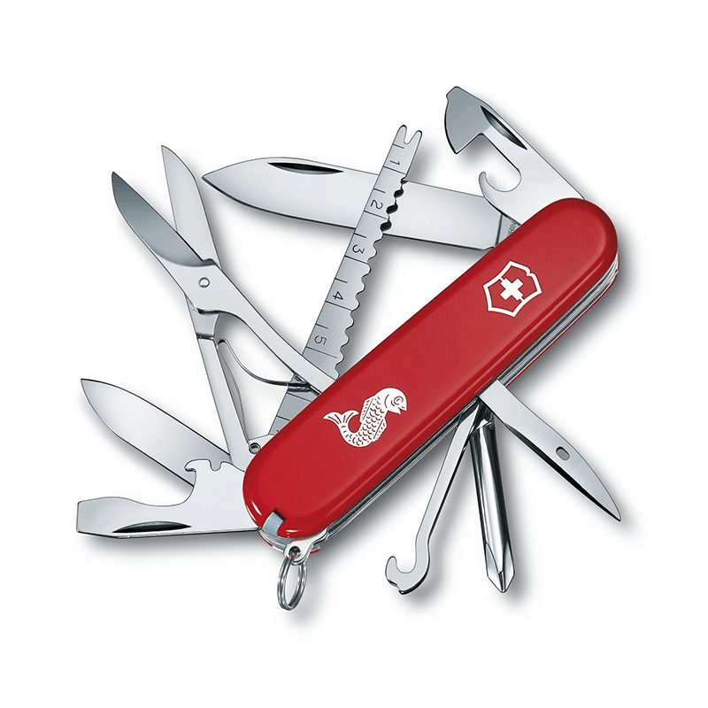 NOŽ VICTORINOX 1.4733,72 FISHERMAN red