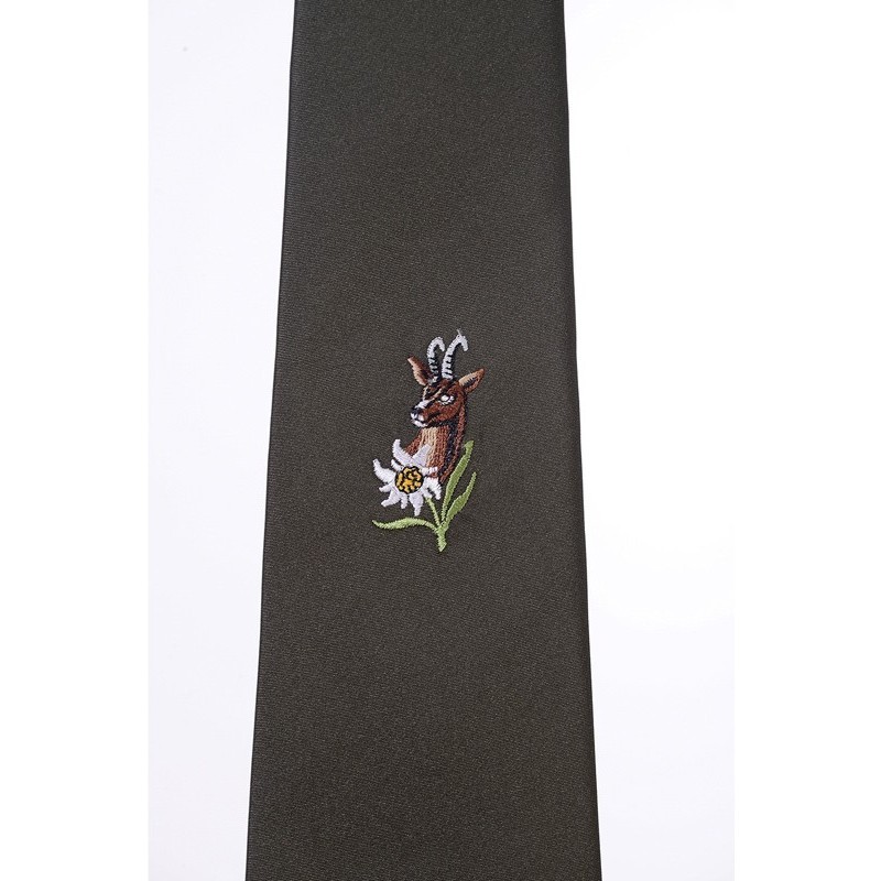 LOVSKA KRAVATA GJERGJEK Z MOTIVOM GAMSA
