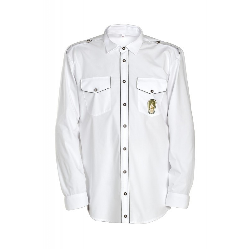 LOVSKA SRAJCA (ZA LOVSKI KROJ) BELA DOLGI ROKAV