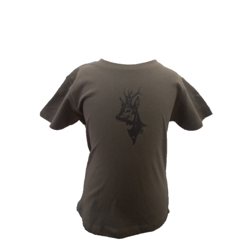 MAJICA KRATKA SOLS REGENT KIDS ZELENA Z LOVSKIM MOTIVOM